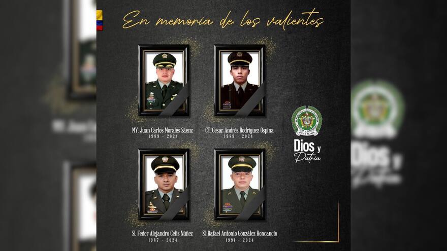 La identidad de los policías que murieron en accidente de helicóptero