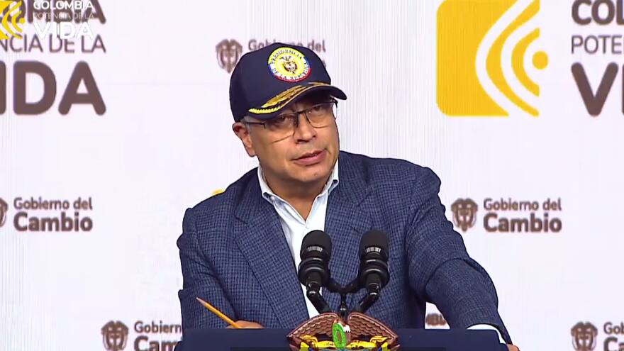 Petro reveló que hay más de un millón de municiones perdidas en Colombia