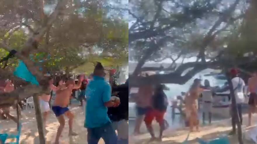 Bolívar: reportan riña tras supuesta pérdida de un bolso en Agua Azul, Barú