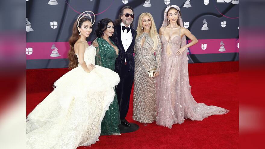 Las hijas de Marco Antonio Solís se ganaron todas las miradas en Latin Grammy: así son Beatriz Adriana, Alison y Marla