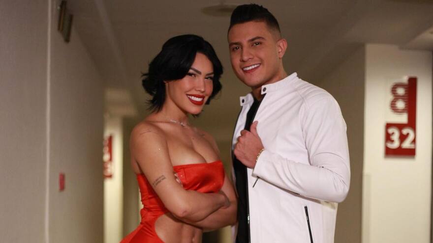 Ana del Castillo llega a los Upard Awards con Chide García, su nuevo amor