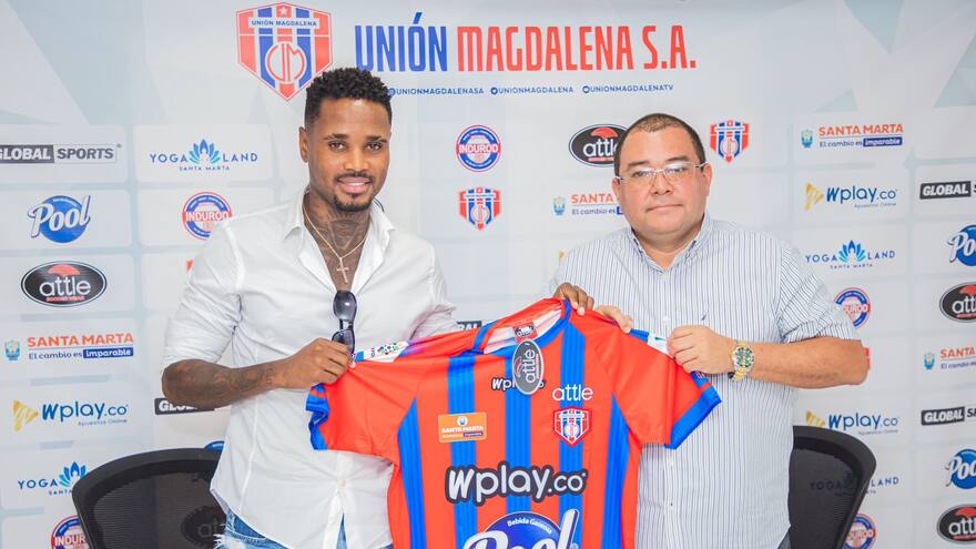 Unión Magdalena anuncia la contratación del delantero vallecaucano Gustavo Torres