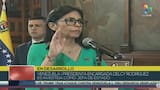 Delcy Rodríguez jura como presidenta encargada de Venezuela tras la captura de Maduro