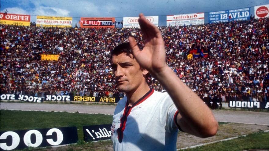 Murió Gigi Riva, máximo goleador histórico de Italia