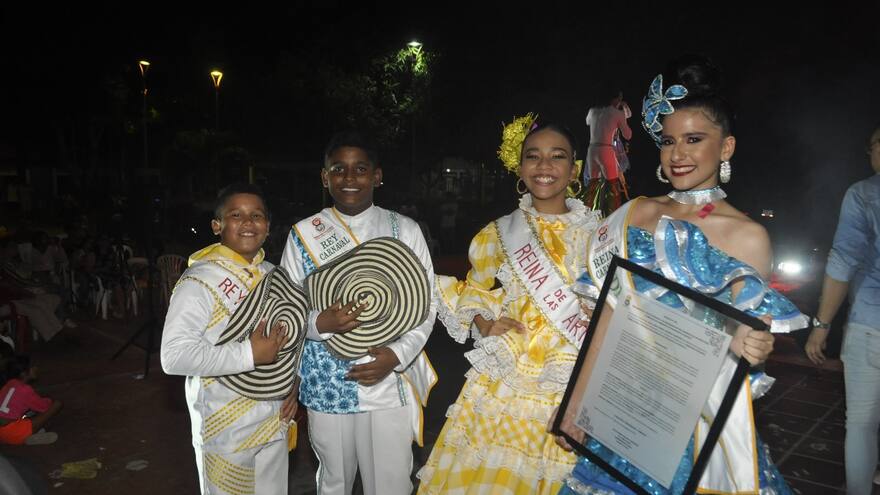 Polonuevo ya tiene Reyes del Carnaval de las Artes 2024