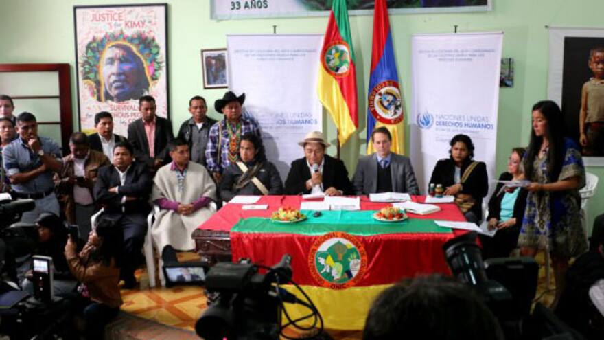 3.423 indígenas colombianos, víctimas de violaciones de derechos humanos en lo corrido de 2015