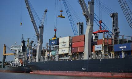 Más de un millón de toneladas de carga se movilizaron en agosto por el Puerto