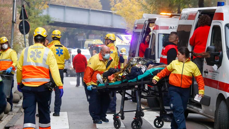 Un choque entre dos trenes en España deja 155 personas heridas