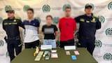 Capturan a tres presuntos expendedores de droga de ‘los Costeños’ en Villa Campestre
