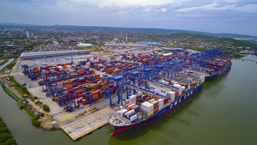 Gremios atribuyen disminución de carga en el puerto a la desaceleración de la economía