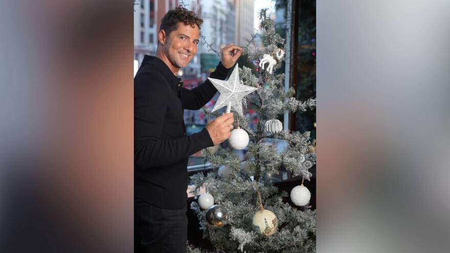 David Bisbal anunció su nuevo lanzamiento ‘Todo es posible en Navidad’