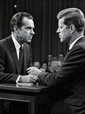 Kennedy vs Nixon en TV: el triunfo del homo videns