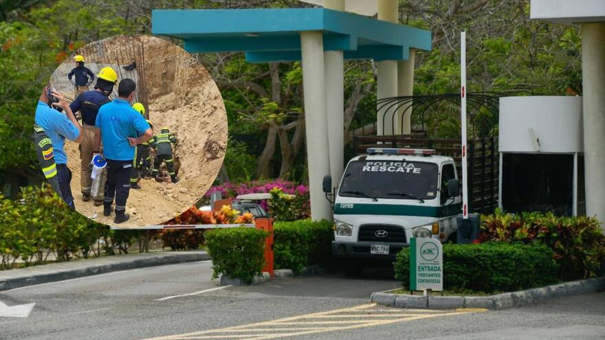 Padre e hijo, las dos personas fallecidas en construcción en Puerto Colombia