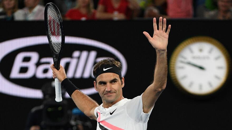 Federer, puntual con la victoria
