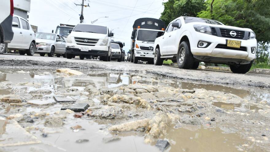 Así está la trocha de la Circunvalar en Soledad