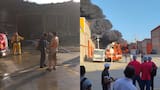 Incendio de gran magnitud activa emergencia en bodega del Parque Industrial Stock Caribe