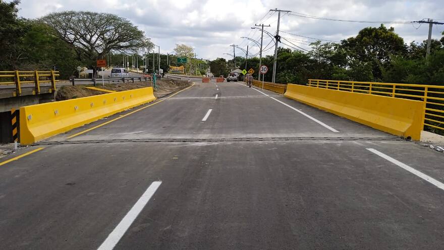 Este viernes entra a operar el Puente La Panela, en Sucre
