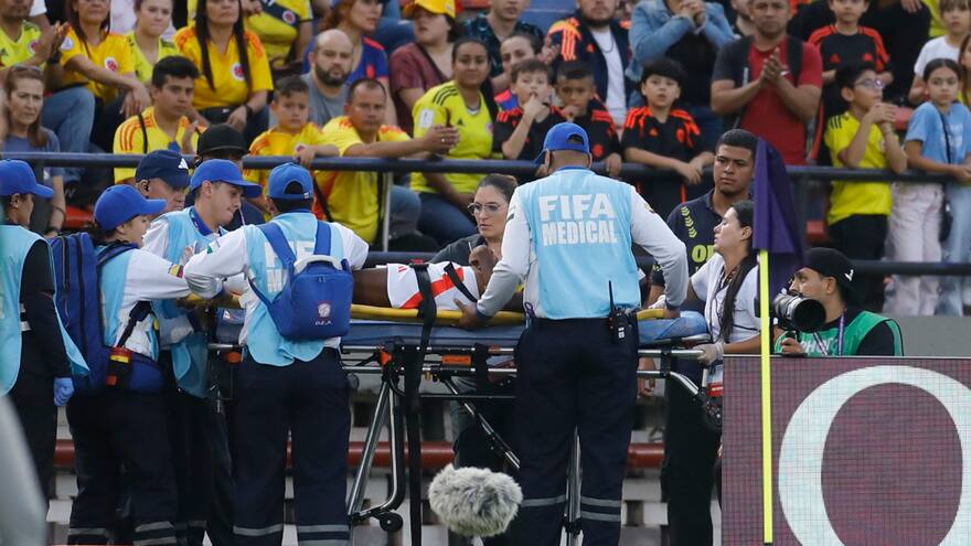 Yunaira López, fuera de peligro luego de salir en ambulancia del estadio