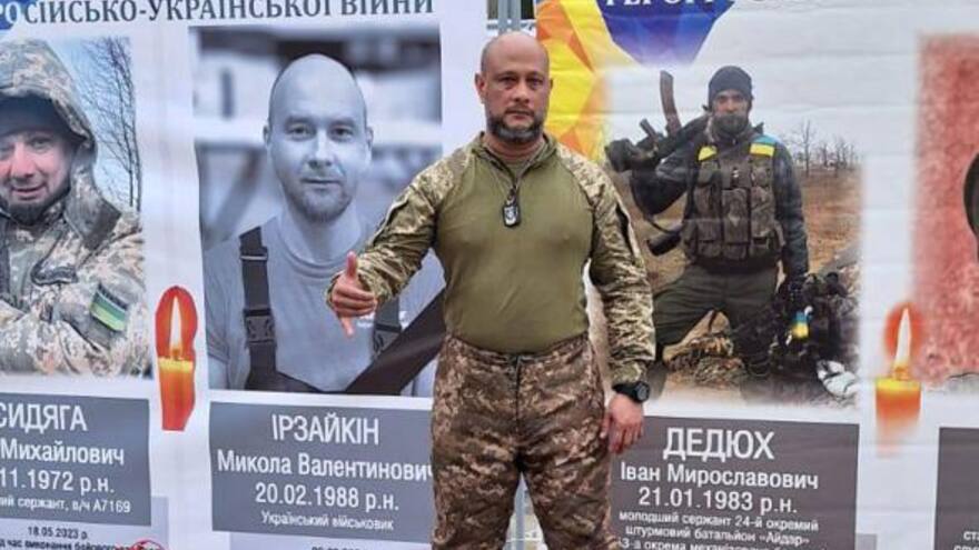 De la Ciudadela a Ucrania: el barranquillero que combate contra Rusia