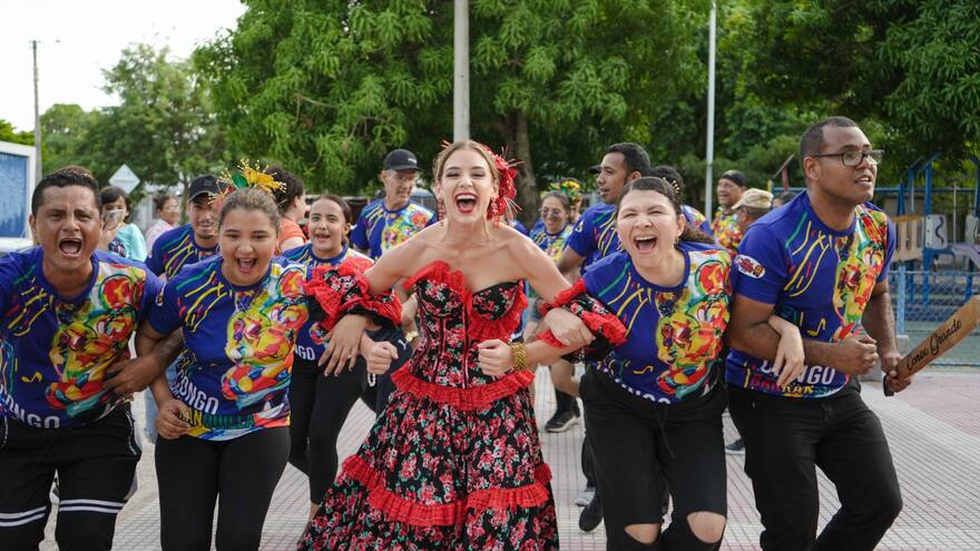 Carnaval de Barranquilla lleva su encanto a Pereira
