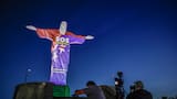 El Cristo Redentor se iluminó en solidaridad con las víctimas de los terremotos en Venezuela