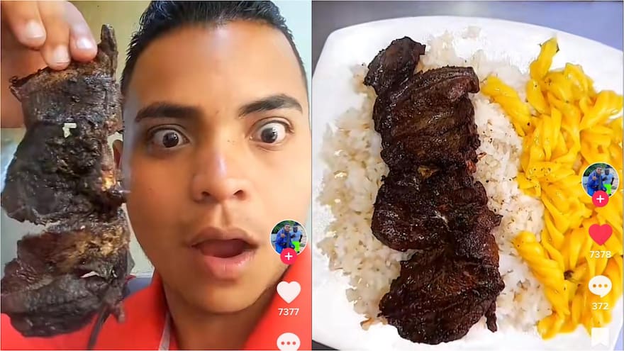 Video: influencer encontró un corrientazo a 2.000 pesos en Medellín