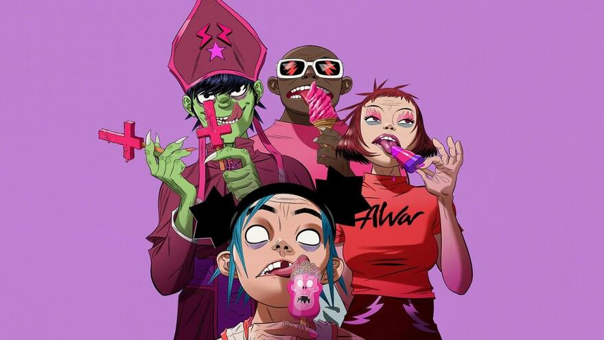 Gorillaz lanzó su nuevo álbum Cracker Island, con colaboraciones de Bad Bunny, Stevie Nicks, Beck y más