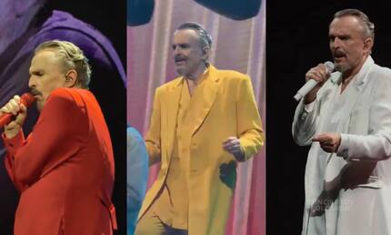 Así fue el concierto de Miguel Bosé en el Movistar Arena de Bogotá