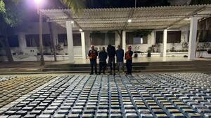 Incautan más de una tonelada de coca y más de 300 kilos de marihuana en La Guajira