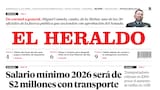 Salario mínimo 2026 será de $2 millones con transporte