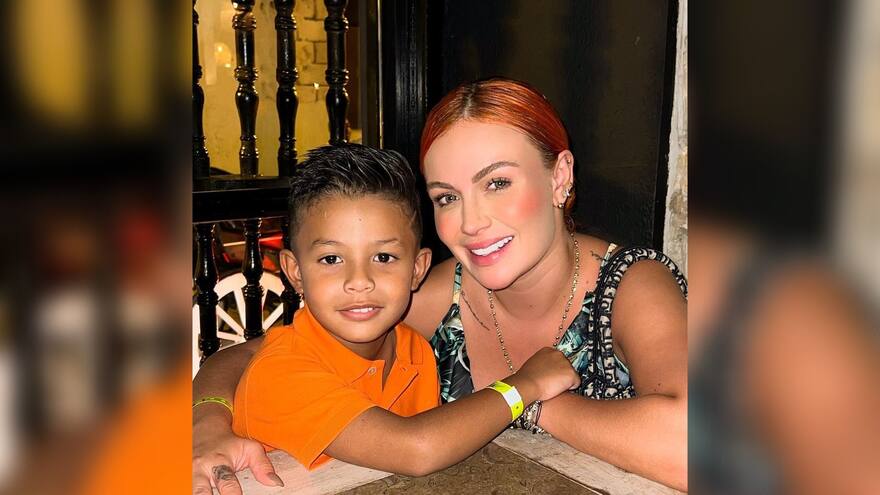 Hijo de Sara Uribe y Fredy Guarín reveló que quiere ser futbolista