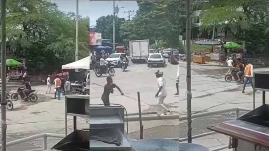 Cartagena: dos hombres se pelearon a cuchillo en El Bodegón, entre los barrios barrios Los Cerros, San Isidro, Altos de San Isidro y Nuevo Bosque