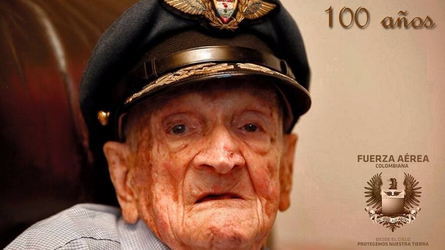 Muere a los 100 años el excomandante que modernizó la Fuerza Aérea Colombiana