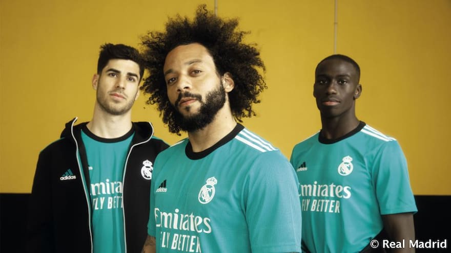 El Real Madrid presentó su tercera equipación para esta temporada