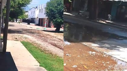 Rebosamiento de aguas residuales causa afectaciones en el barrio Los Mayales