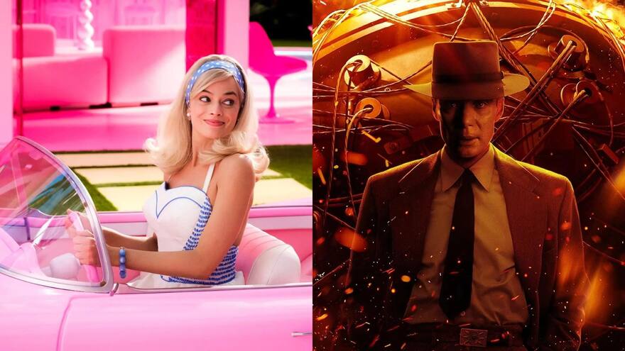 'Barbie' y 'Oppenheimer' entre las diez mejores películas de 2023