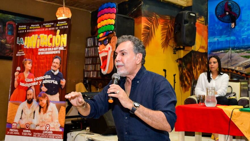'Queremos recuperar el teatro en Barranquilla': Ismael Barrios