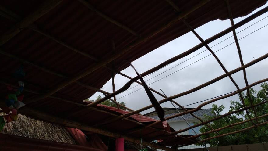 Armada apoya a afectados de vendaval en Cartagena