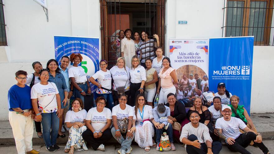 El programa de ONU Mujeres que busca transformar la vida de mujeres locales y migrantes