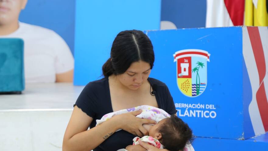 Gobernación del Atlántico trabaja en el fortalecimiento de programas de lactancia materna en los municipios