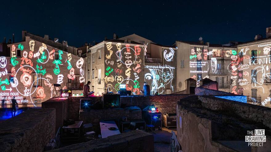 El arte se apodera de Barranquilla con show de video mapping interactivo