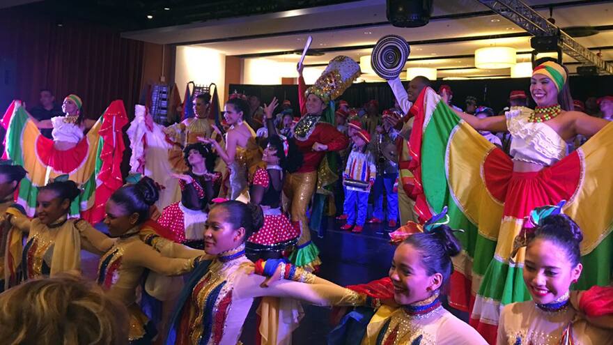 A ritmo de cumbia, Banda de Baranoa cierra Colombia Trade Expo en Miami