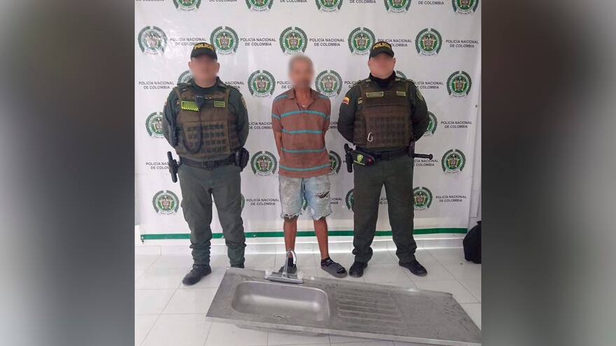 Capturan a hombre que había robado lavaplatos en Montería