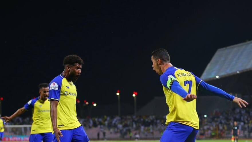 Cristiano Ronaldo anota su primer póker en Arabia