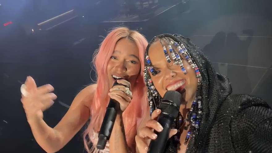 Karol G cantó ‘No One’ con Alicia Keys en su concierto en Bogotá