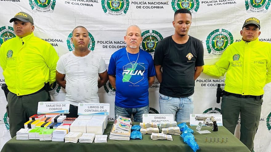 Caen los tres primeros ‘cobradiarios’ por porte ilegal de arma de fuego