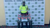 La Policía incauta cargamento de licor de contrabando en la via Cartagena-Barranquilla