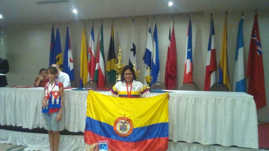 Andrea Albor, campeona centroamericana y Maestra Fide en ajedrez