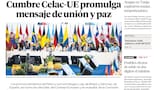 Cumbre Celac-UE promulga mensaje de unión y paz