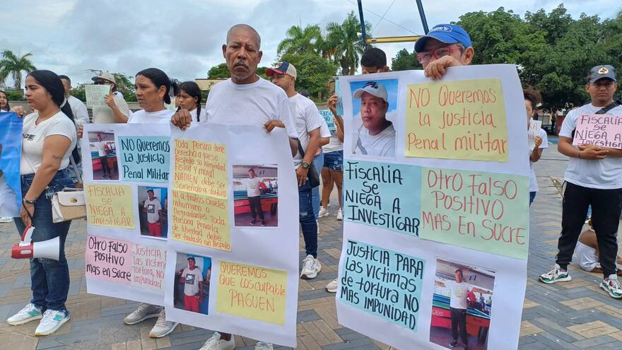 Familiares de Leisman Sierra, supuesto ‘falso positivo’ en Toluviejo, reclaman justicia para que su muerte no quede impune